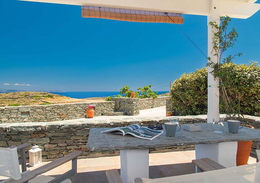 Grey House Sifnos - Vue sur la mer