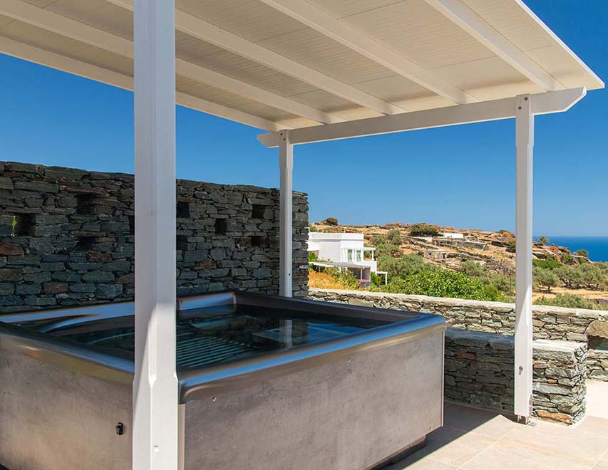White House Sifnos - Hydromassage avec vue sur la mer