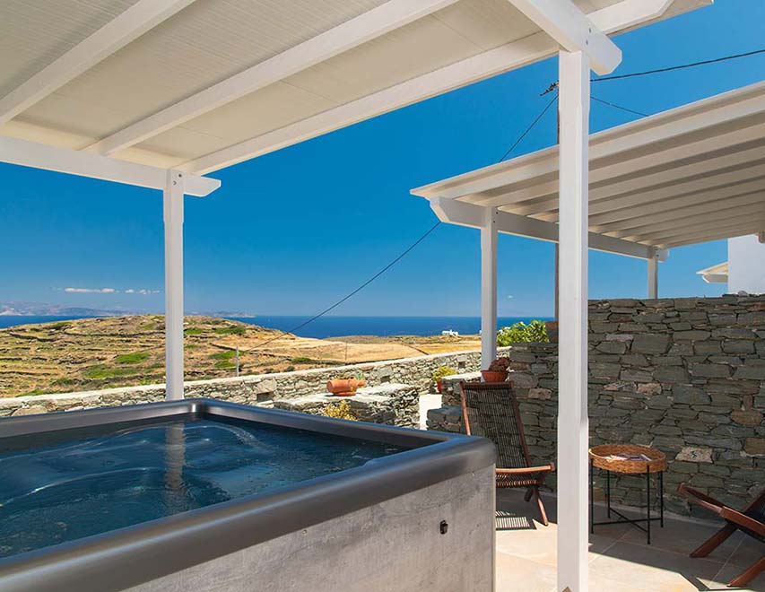 White House Sifnos - L'espace hydromassage